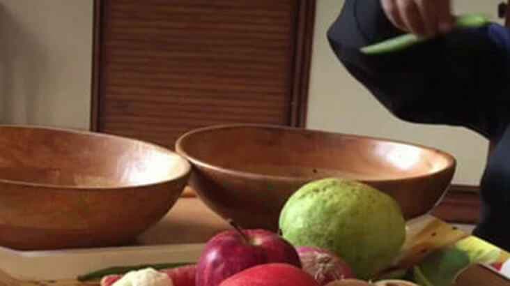 Sorting Vegetables And Fruits