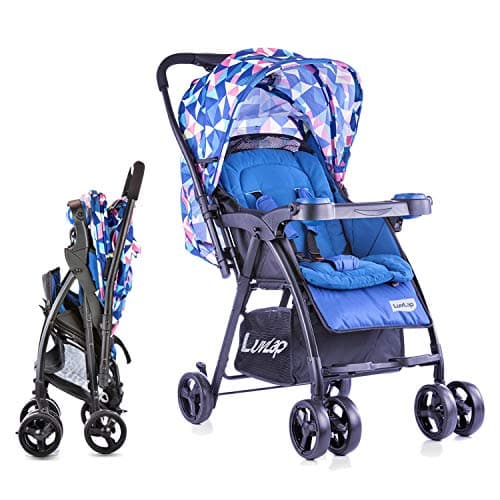 Luvlap Joy Baby Stroller Blue
