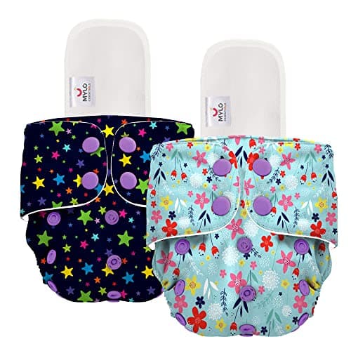Mylo Essentials Oeko Tex Certified Adjustable Cloth Diaper for Babies