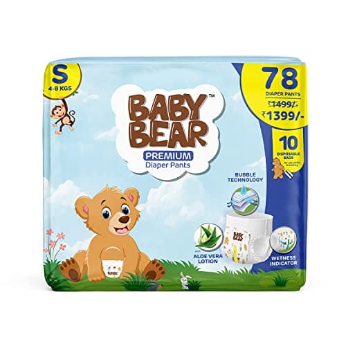 Baby Bear Premium Diaper Pants 78 Pieces