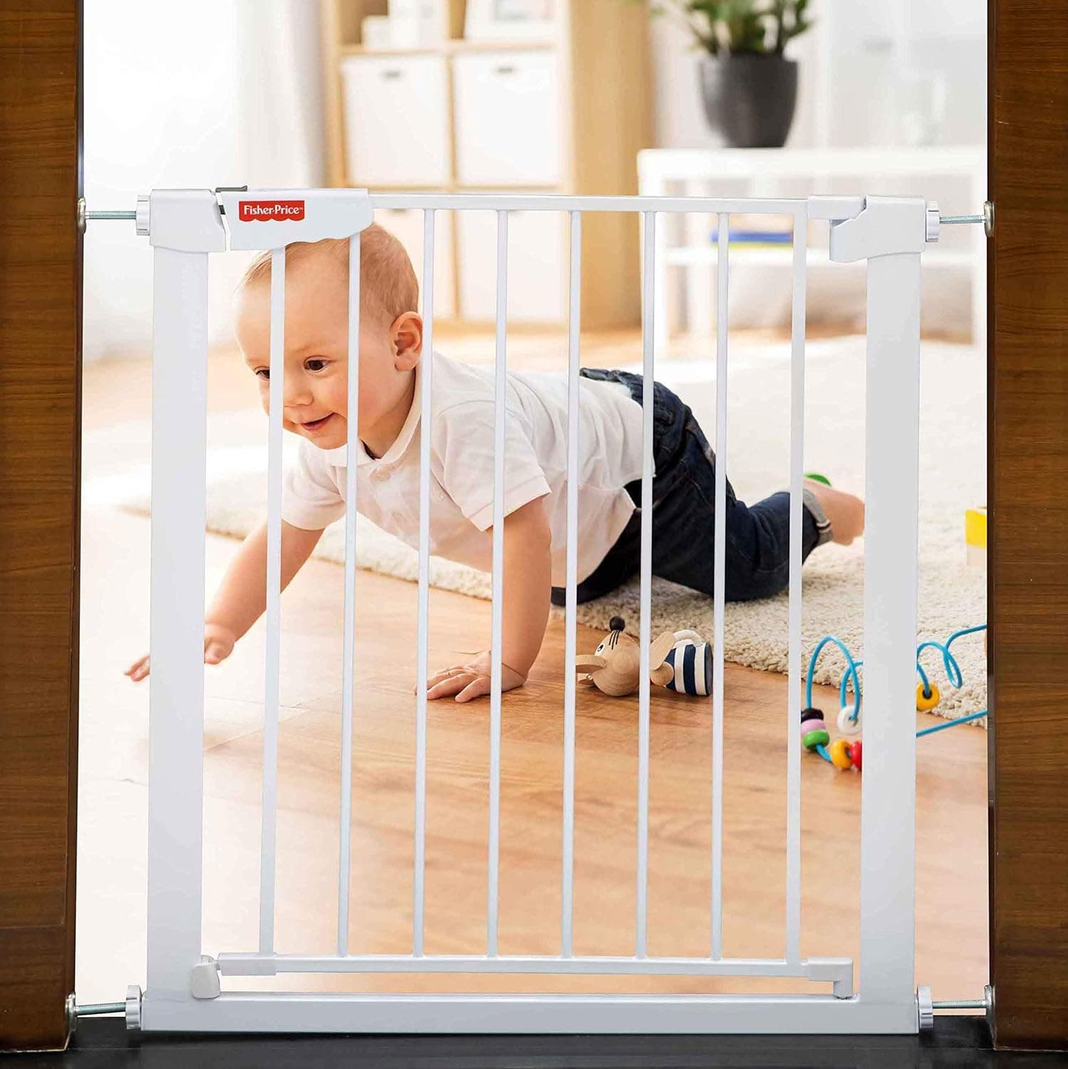 Fisher-Price Infant Safety Gate – Metal, Auto Close