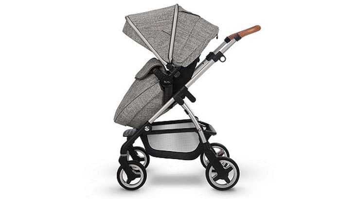 Single Hand Folding Feature of a Baby Pram | Mumpa