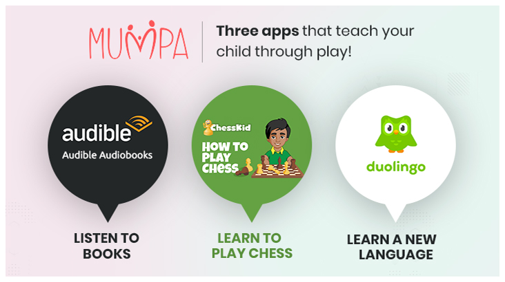 Three app that teach your children through play