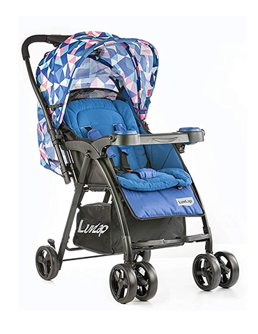 Luvlap Joy Baby Stroller Blue