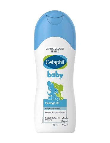 Cetaphil Baby Massage Oil 200 ml White