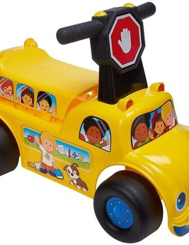 Fisher-Price School Bus Ride-on Vehicle