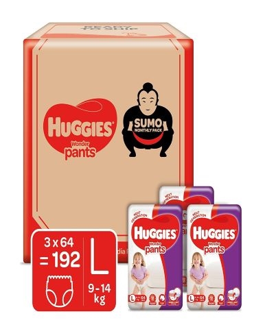 Huggies Wonder Pants Extra Large Size Diaper Pants - 34 Count - Medanand-cheohanoi.vn