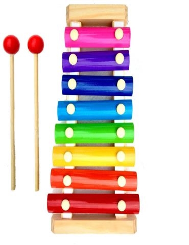Little Monkey Wooden Xylophone Musical Toy with 8 Note