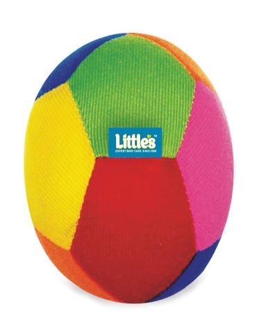 Little s Soft Plush Baby Ball with Rattle Sound