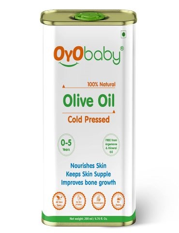 OYO BABY Extra Virgin olive oil for baby massage 200ml