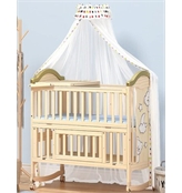 BabyTeddy 12 in 1 Patented Multifunctional Forest Theme Baby Crib