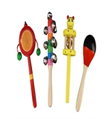 Channapatna Toys Wooden Rattles Toys for Baby