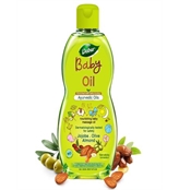 Dabur Baby Oil Non Sticky Baby Massage Oil with No Harmful Chemicals Contains Jojoba Olives and Almo