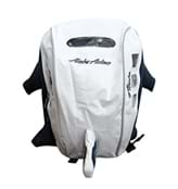 House of Quirk 5Ltrs Alaska Airlines Flight Bagpack - White
