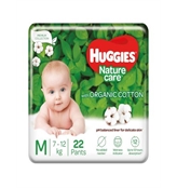 Huggies Nature Care Pants Medium M Size Baby Diaper Pants