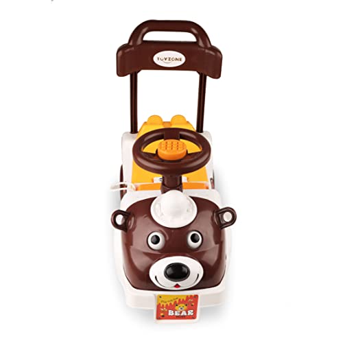 Toyzone Bear Rider Multi Color Baby Play Car