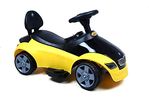 Srecap Electric Battery Car for Kids 1-3 Years | Baby Car | Toy Car | Orange | Up to 25kg