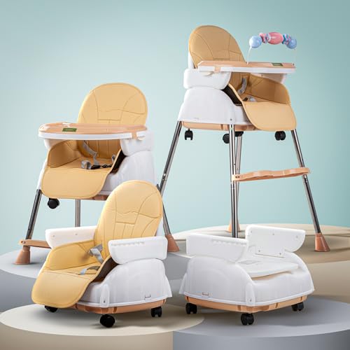 Baybee 4 in 1 Nora Convertible High Chair for Kids with Adjustable Height and Footrest