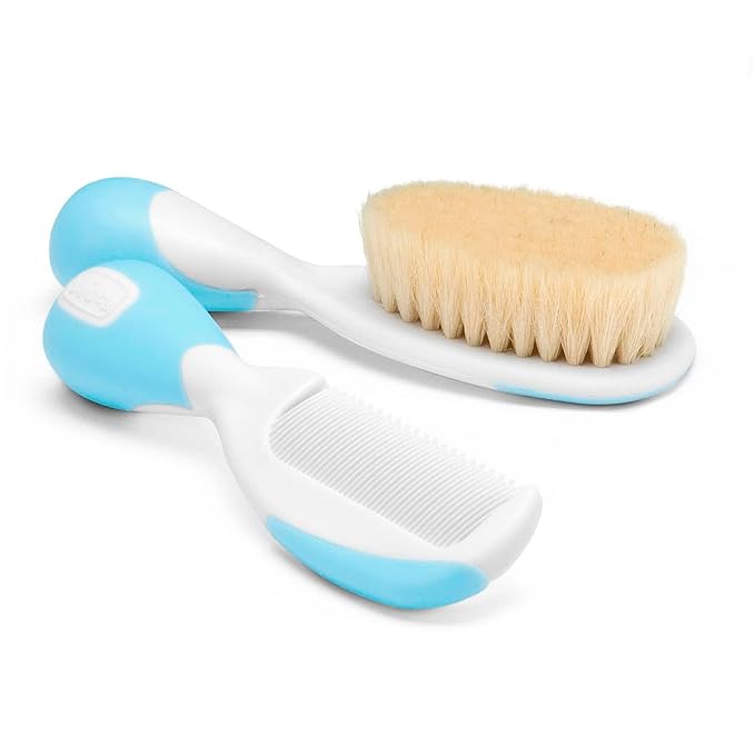 Chicco Brush And Comb (Light Blue)