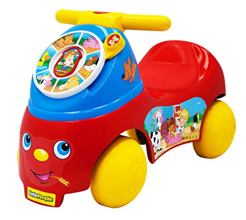 Toy Car for Kids Fisher-Price Little People See N Say Farm Ride On