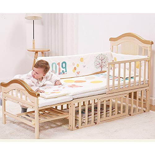 BabyTeddy 12 in 1 Patented Multifunctional Forest Theme Baby Crib