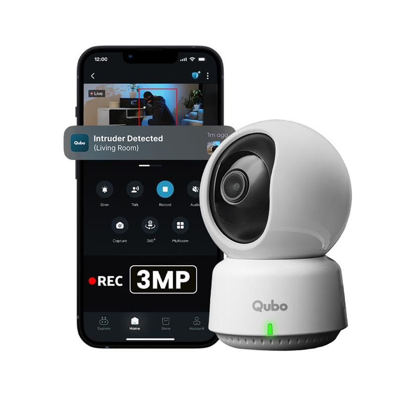 Qubo Smart 360 WiFi Camera