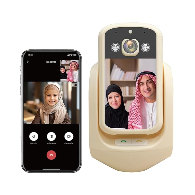 SEKYO Video Calling Security Camera | 360° View & Audio
