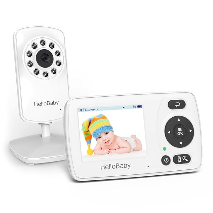 HelloBaby HB30 Audio Monitor with Indoor Camera