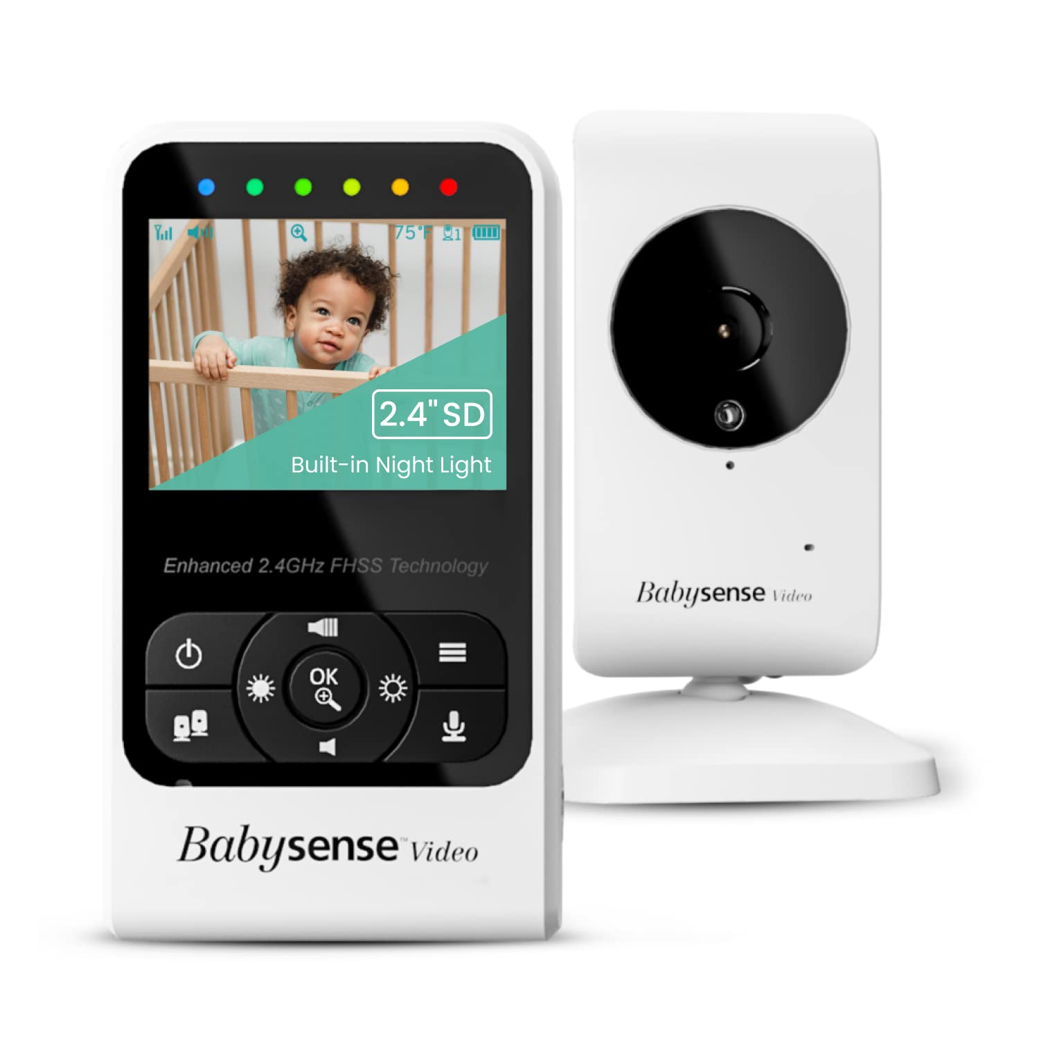Babysense WiFi Camera Monitor with Night Vision & Talkback
