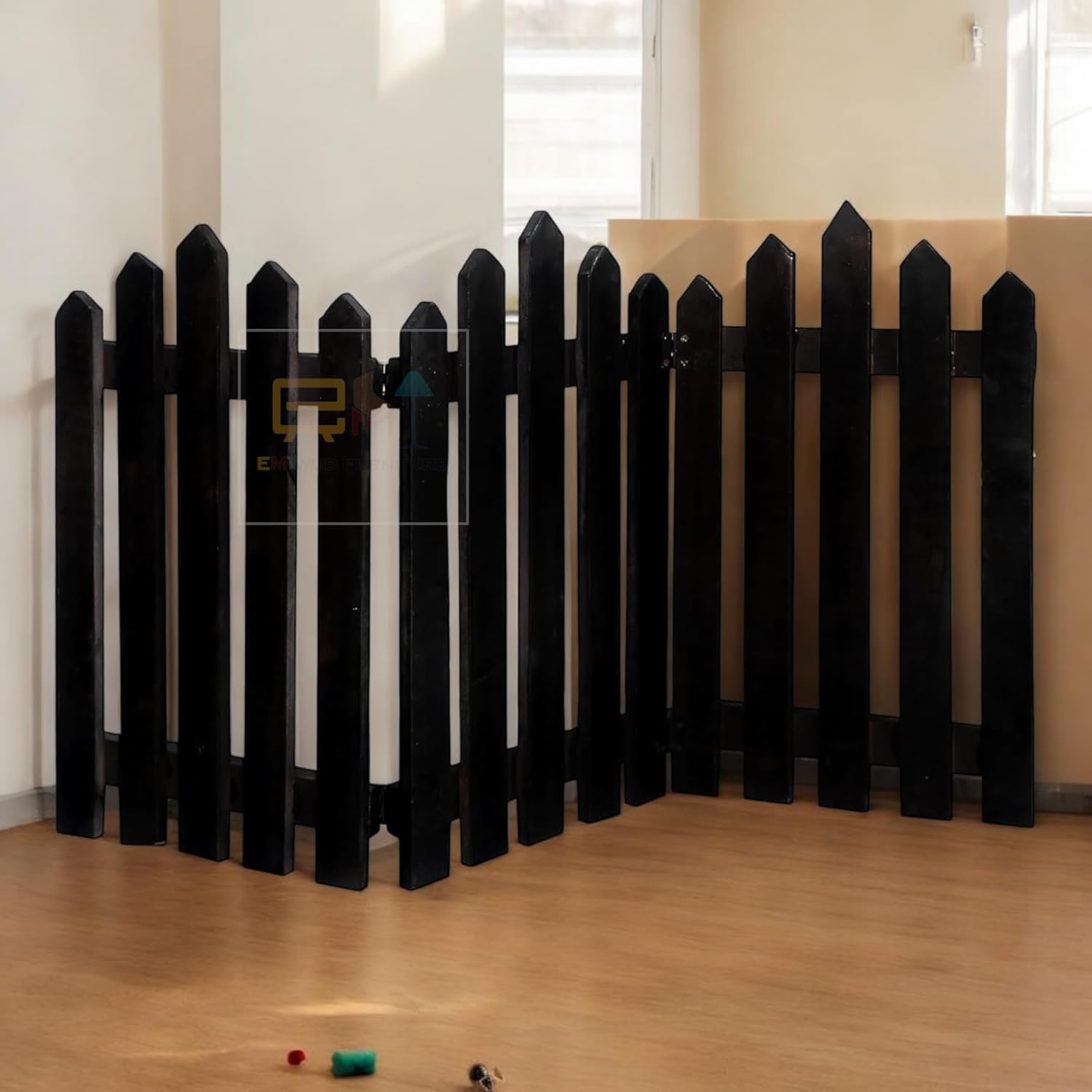 EMIWUD Freestanding Pet & Baby Gate for Indoor Use